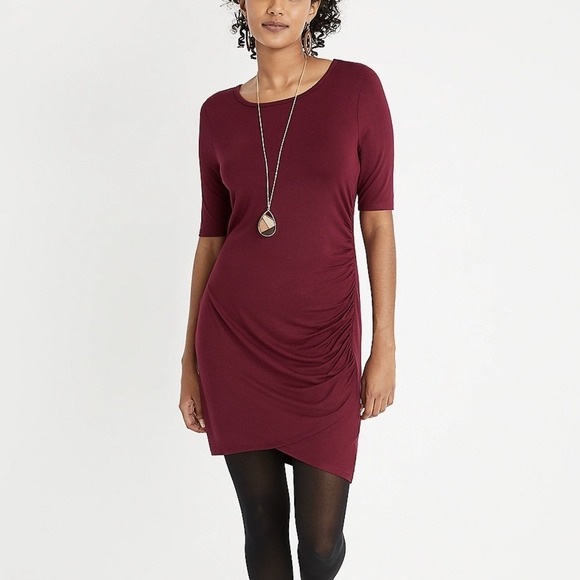 Maurice's 24/7 Womens‎ Burgundy Bodycon Sheath Dress Plus Size XXL - Picture 1 of 4